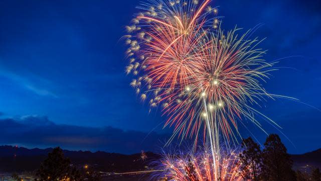 Custer-Fireworks
