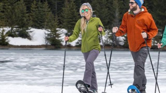 Snowshoeing