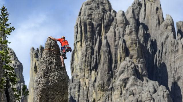 Adventure-climbing