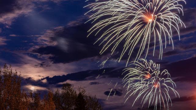 Custer fireworks