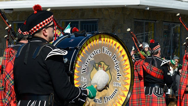 Worcester County Saint Patrick's Parade Drums