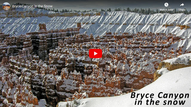 Bryce Canyon in the Snow YouTube thumbnail