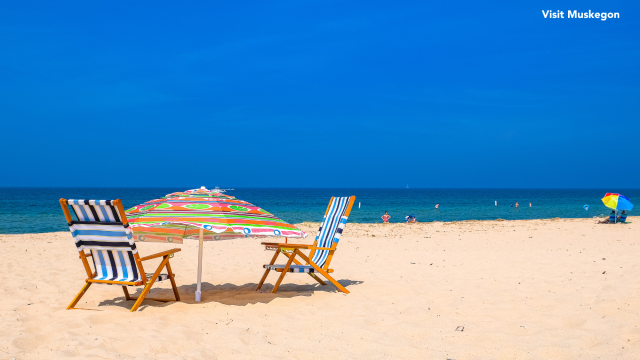 muskegon beaches