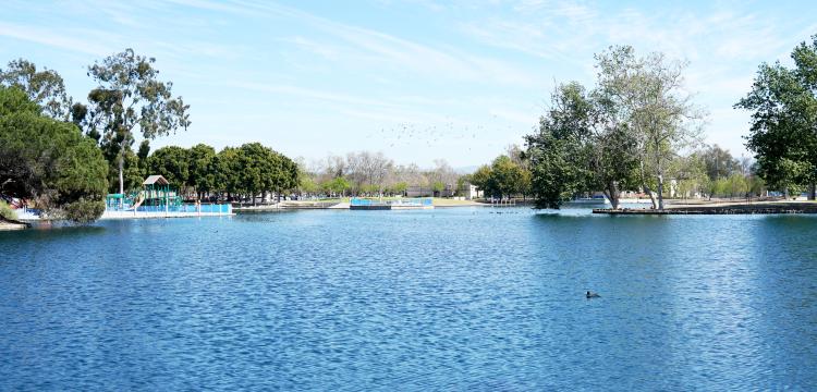 Lake at Centennial Park