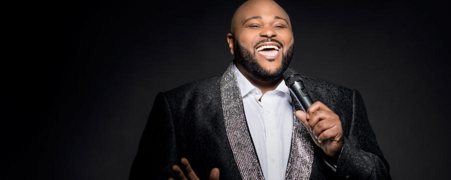 American Idol Winner Ruben Studdard performs at SCERA Shell Outdoor Theater