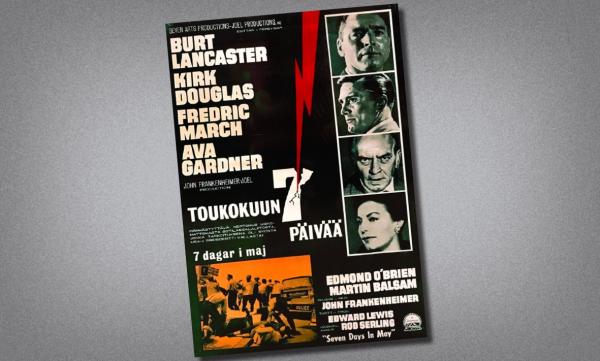 Seven Days in May Scandinavian Poster