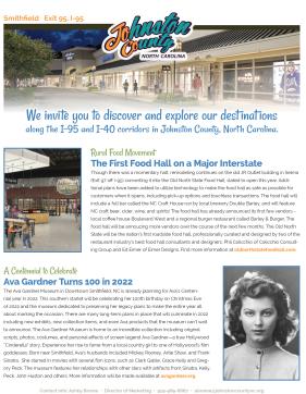 Photo of a one page media pitch sheet with text and photos. Click through to download a pdf version.