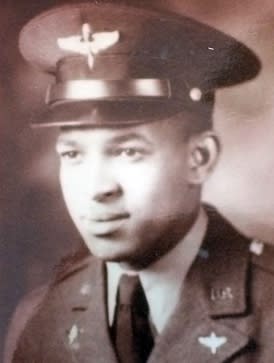 Photo of Tuskegee Airman Clarence Dart