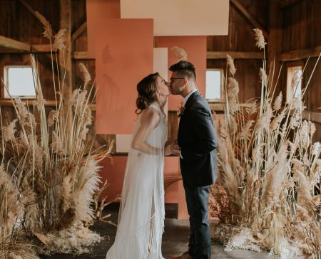 Cornman Farms Tiny Wedding Ceremony