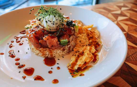 Ahi Tuna Poke from NOURISH Bar