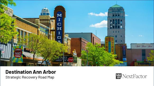 Destination Ann Arbor Strategic Recovery Plan
