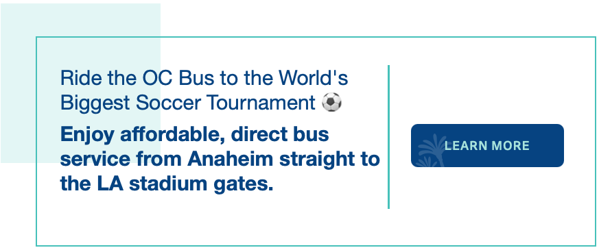 World Soccer Tournament Bus Option CTA
