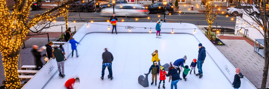 Palmer Square Ice Skating Rink