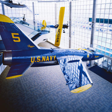 Blue Angel at Cradle of Aviation Museum
