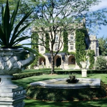 Exterior and gardens of Kykuit -John D. Rockefeller Estate