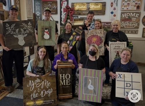 Group of artists showcase their DIY wood projects