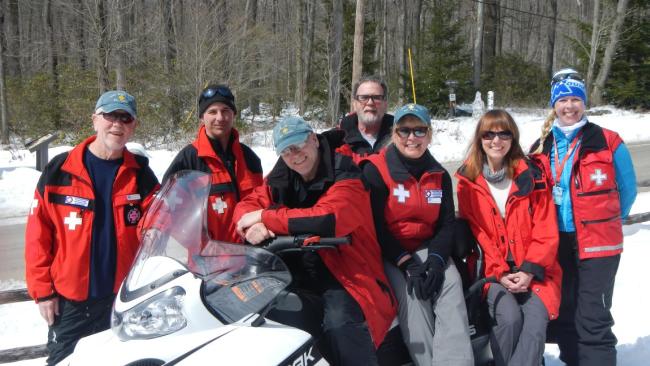 Volunteers of Laurel Summit Nordic Ski Patrol, Laurel Mountain