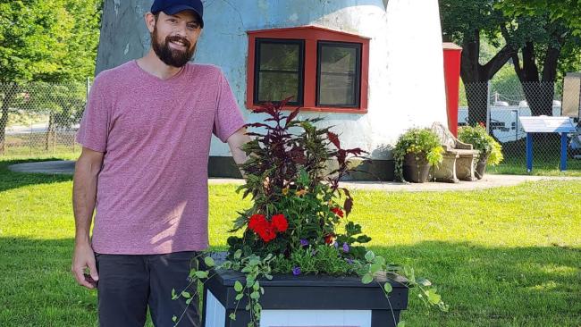 Adam Osman will give a presentation entitled “Bedford Coffee Pot & Beyond: Lincoln Highway Giants,” which will explore the iconic Lincoln Highway Coffee Pot's history and preservation efforts, on Feb. 17, 2024.