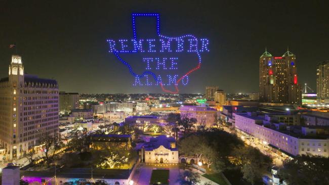 Alamo Drone Show Celebration