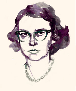 Flannery O'Connor painting