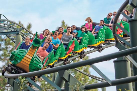 Dragon Coaster at LEGOLAND California