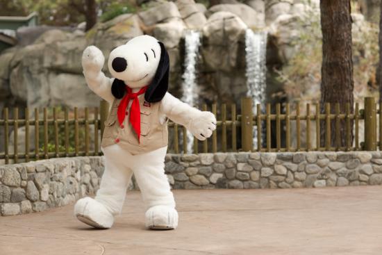 Snoopy at Knott's Berry Farm's Camp Snoopy