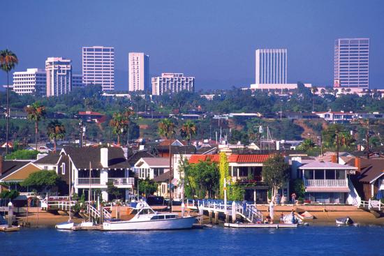 Balboa Island at Newport Beach