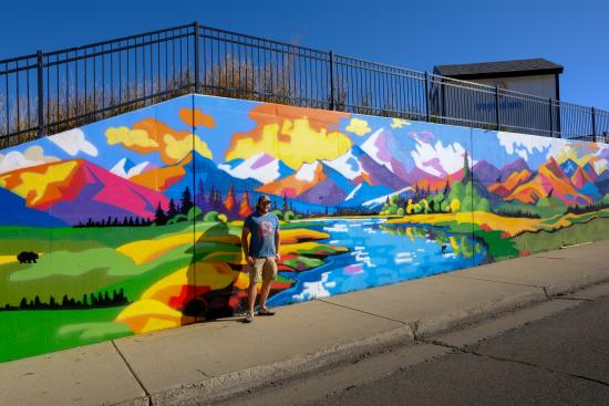 Long Wall Mural
