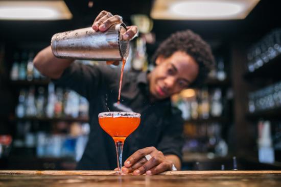 Food and Drink Cocktail Pour