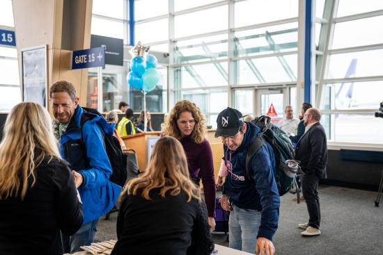 BTV Airport Gate 15