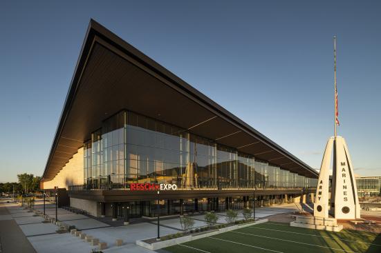 The outside of the Resch Complex