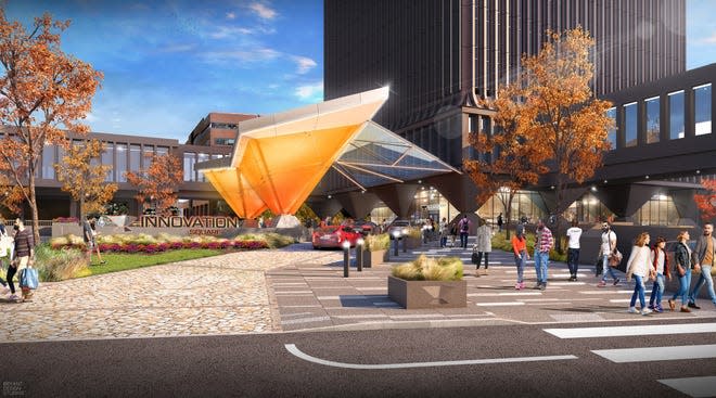 Rendering of Innovation Square