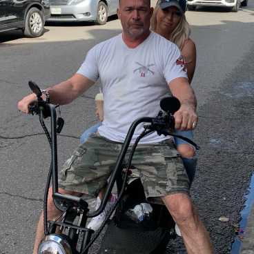 Couple Riding
