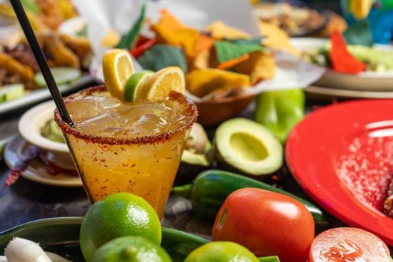 Margarita and authentic Mexican dishes from Senior Mezcal in Evans, GA