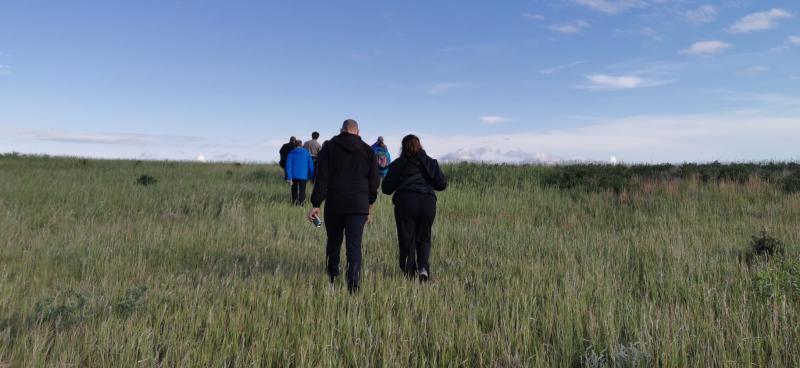 grazing dinner hike