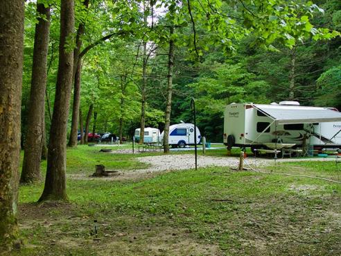 Natural Bridge Campground in Eastern Kentucky