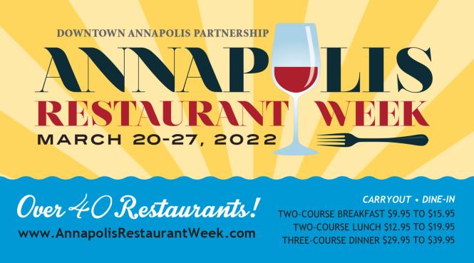 Annapolis Restaurant Week banner Ad 2022