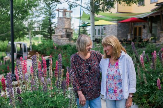 Residents in the Garden