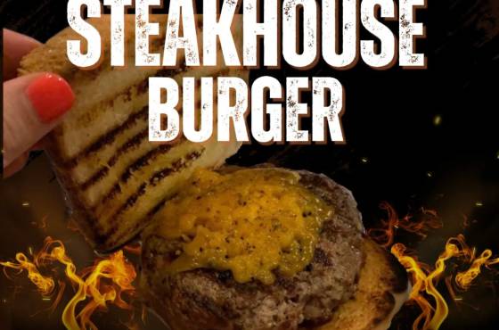 Steakhouse Burger Flyer