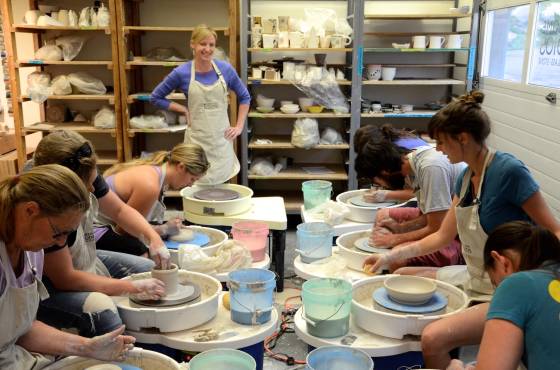 Pottery Classroom at Warehome Studios
