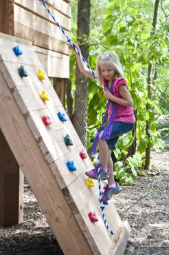 Kansas Children's Discovery Center KCDC Kid Girl Climbing