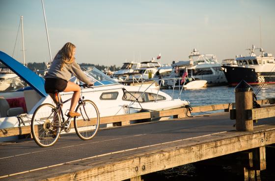 Biking