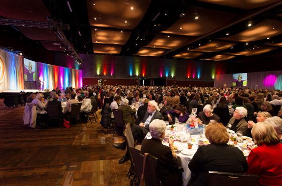 Benefit Luncheon in Center Hall