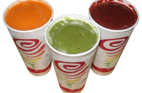 Variety of Smoothies