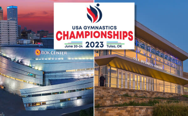 USA Gymnastics Championships June 20-24, 2023 in Tulsa, OK