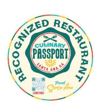 Culinary Passport window cling
