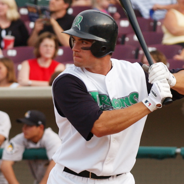 Joey Votto playing for the Dayton Dragons
