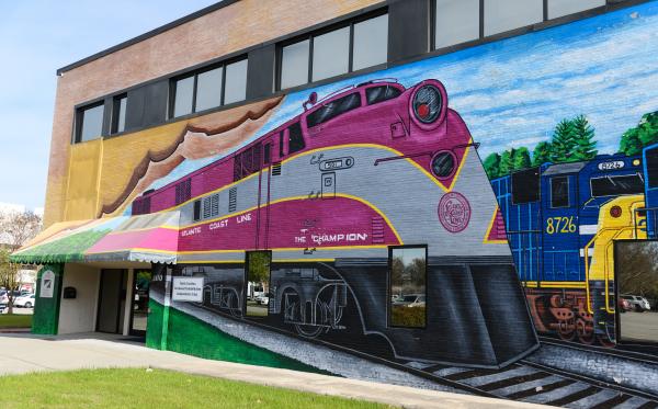 The Champion painted by Ashley Fabrizio and designed by Marion Clark Weathers