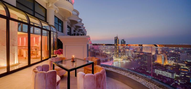 LeBua Pink Bar Bangkok Thailand