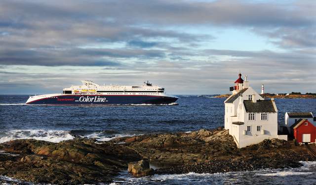 Color line ferry to Denmark from Kristiansand